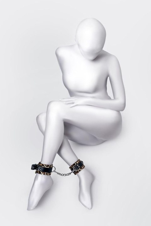 Anonymo handcuffs, PU leather, print, 27 cm TOYFA - Boys of Toys Sp. z o.o. (dystrybutor)