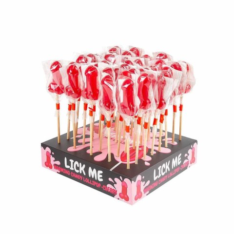 CHERRY CANDY PENIS LOLLIPOP WITH SPICY WARMING EFFECT Secret Play - FEMARVI S.L.