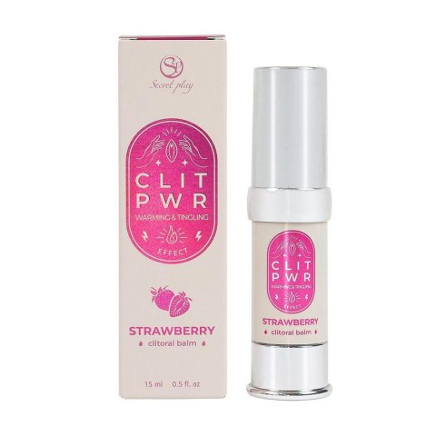 CLIT PWR - STRAWBERRY CLITORAL BALM Secret Play - FEMARVI S.L.