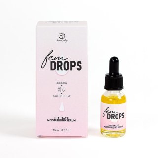 FEM DROPS INTIMATE MOISTURIZING SERUM Secret Play - FEMARVI S.L.