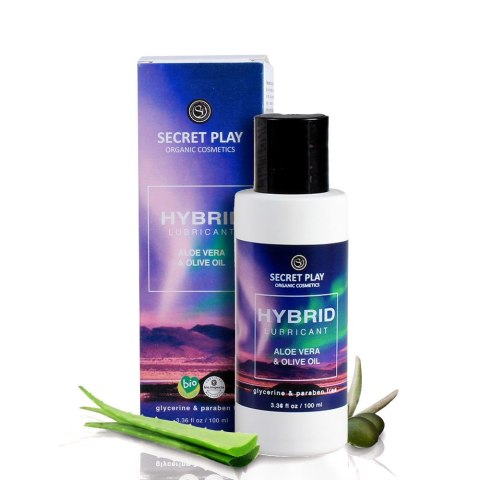 HYBRID LUBRICANT - ALOE VERA - ORGANIC COSMETICS 100 ML Secret Play - FEMARVI S.L.
