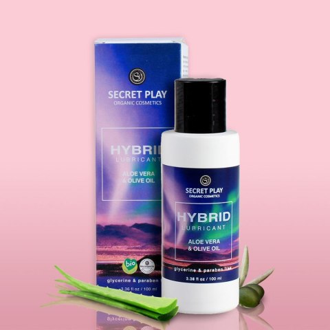 HYBRID LUBRICANT - ALOE VERA - ORGANIC COSMETICS 100 ML Secret Play - FEMARVI S.L.