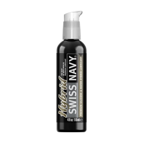 Hybrid - Premium Silicone and Water Hybrid Lubricant - 4 fl oz / 118 ml SHOTS