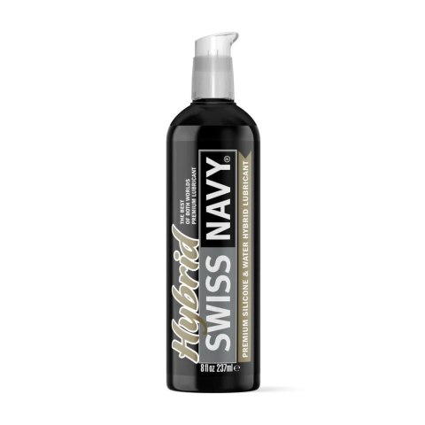 Hybrid - Premium Silicone and Water Hybrid Lubricant - 8 fl oz / 237 ml SHOTS