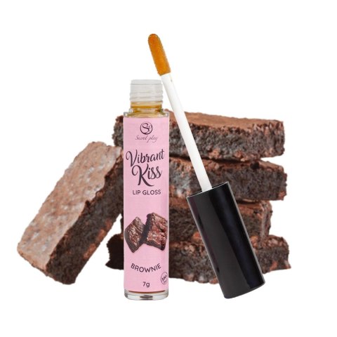 LIP GLOSS VIBRANT KISS BROWNIE Secret Play - FEMARVI S.L.