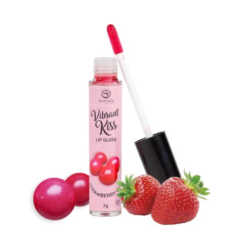 LIP GLOSS VIBRANT KISS STRAWBERRY GUM Secret Play - FEMARVI S.L.