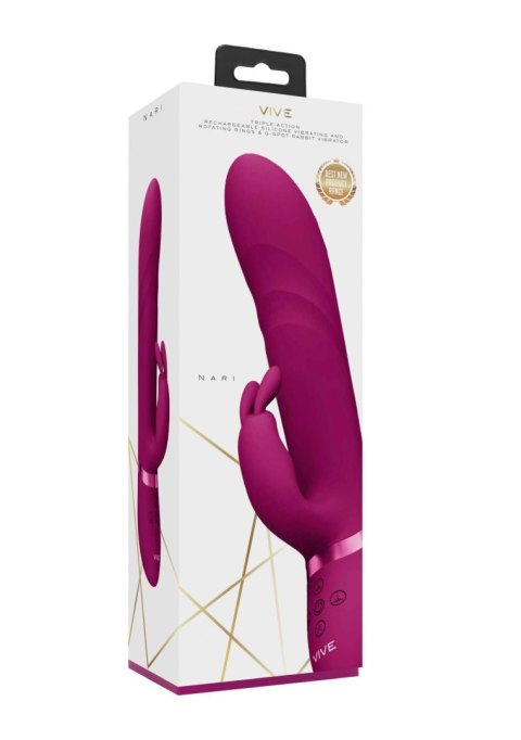 Nari - Vibrating and Rotating Beads, G-Spot Rabbit SHOTS