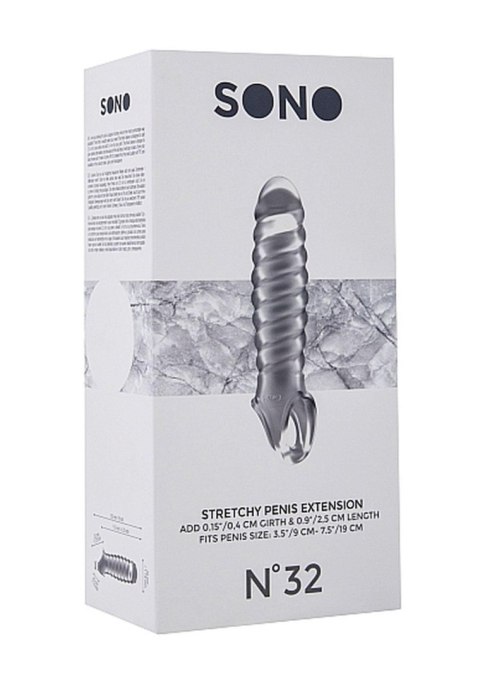 No.32 - Stretchy Penis Extension - Translucent SHOTS