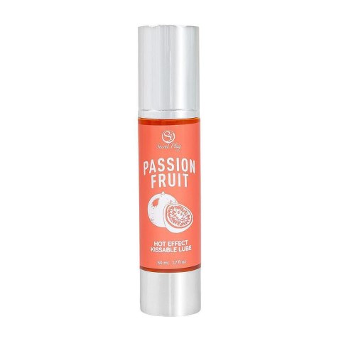 PASSION FRUIT HOT EFFECT KISSABLE LUBRICANT Secret Play - FEMARVI S.L.