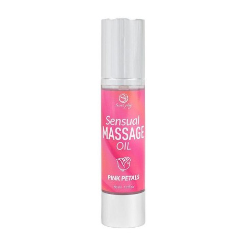 PINK PETALS MASSAGE OIL Secret Play - FEMARVI S.L.