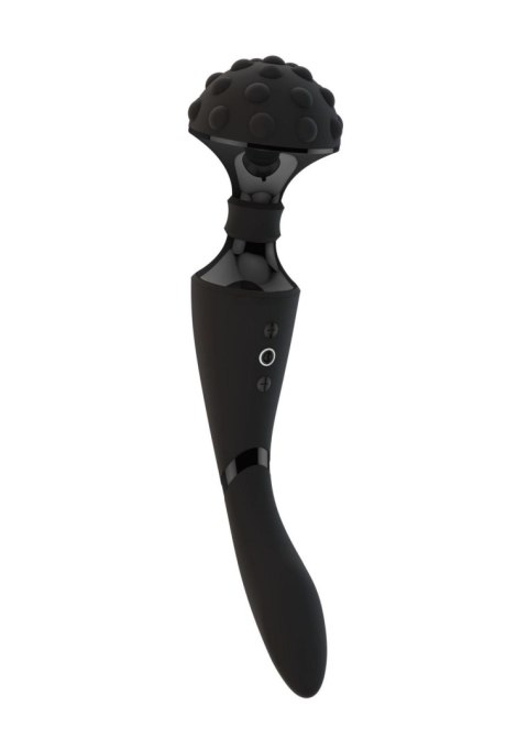 Stymulator- Shiatsu Bendable Massager Wand - Black SHOTS