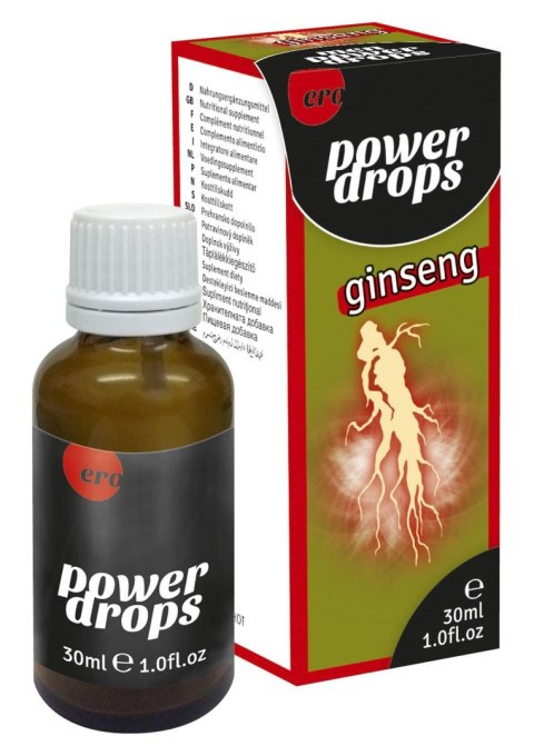 Supl.diety-Men Power Ginseng Drops 30ml HOT Productions & Vertriebs GmbH