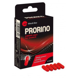 Supl.diety-PRORINO Women- 5pcs black line Libido Caps HOT Productions & Vertriebs GmbH