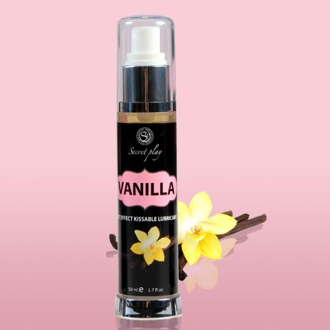 VANILLA HOT EFFECT KISSABLE LUBRICANT 50 ML Secret Play - FEMARVI S.L.