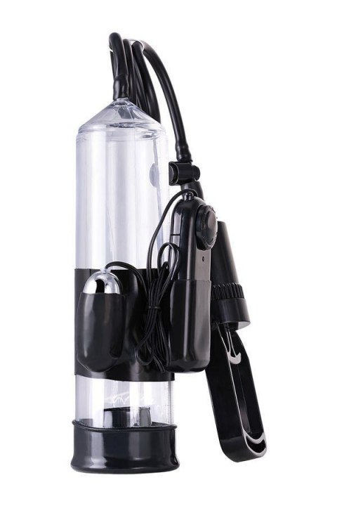 A-TOYS, Penis Pump Coal, with vibro, PVC, Transparent, 22,8 cm TOYFA - Boys of Toys Sp. z o.o. (dystrybutor)