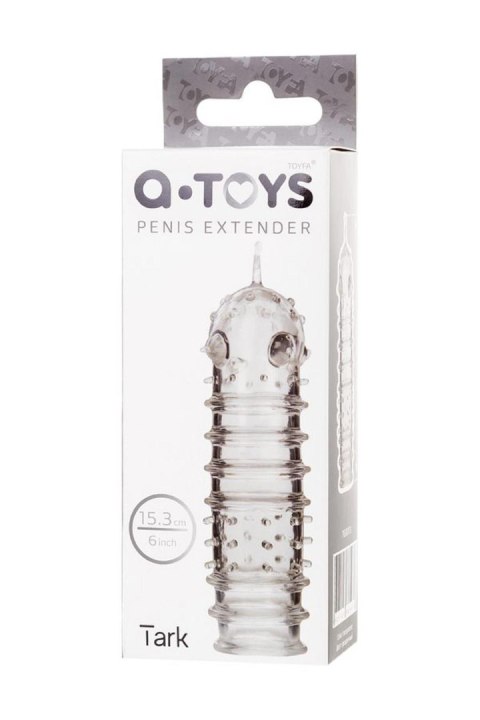 A-TOYS, Penis Sleeve, TPR, Transparent, 15.3 cm TOYFA - Boys of Toys Sp. z o.o. (dystrybutor)