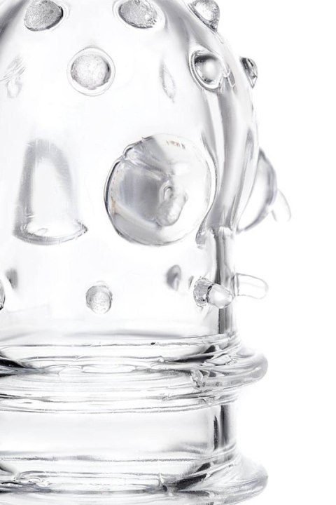 A-TOYS, Penis Sleeve, TPR, Transparent, 15.3 cm TOYFA - Boys of Toys Sp. z o.o. (dystrybutor)