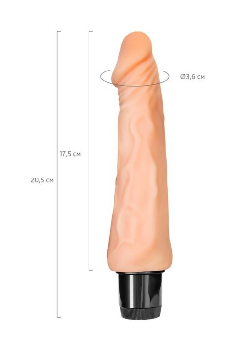 A-TOYS Realistic Vibrator 761004 TOYFA - Boys of Toys Sp. z o.o. (dystrybutor)