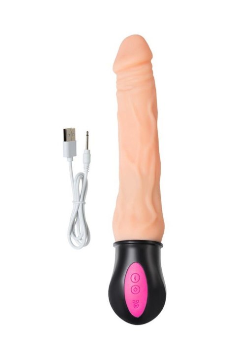A-TOYS Vibrator with heating TPE 12 speeds bendable rechargble TOYFA - Boys of Toys Sp. z o.o. (dystrybutor)