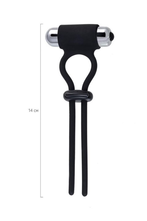 A-Toys Erection enhancing lasso Jat , black, silicone, 14cm TOYFA - Boys of Toys Sp. z o.o. (dystrybutor)