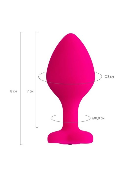 Anal Plug Diamond Heart TOYFA - Boys of Toys Sp. z o.o. (dystrybutor)