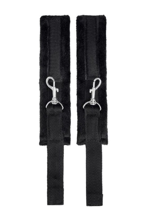 Anonymo fixing sling with pillow, velour, black, 127 cm TOYFA - Boys of Toys Sp. z o.o. (dystrybutor)