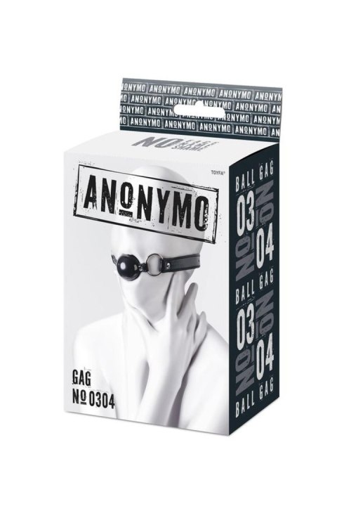 Anonymo gag, TPR, black, 64 cm TOYFA - Boys of Toys Sp. z o.o. (dystrybutor)