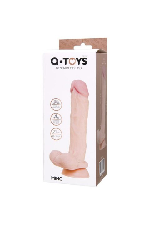 Dildo A-Toys by TOYFA Minc, TPE, 21 cm TOYFA - Boys of Toys Sp. z o.o. (dystrybutor)
