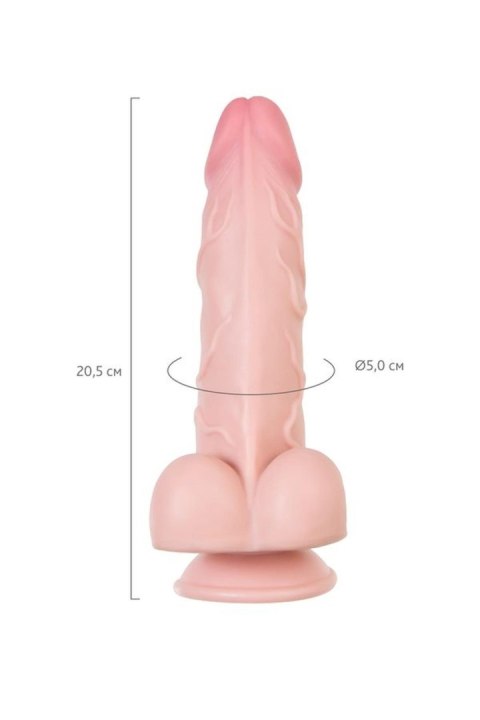 Dildo My babe by RealStick My Dainty, flesh,TPE, 20,5cm TOYFA - Boys of Toys Sp. z o.o. (dystrybutor)