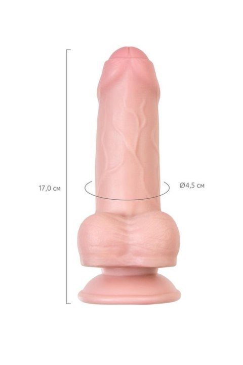 Dildo My babe by RealStick My Precious, flesh,TPE, 17cm TOYFA - Boys of Toys Sp. z o.o. (dystrybutor)
