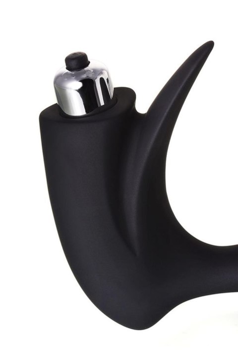 EROTIST First prostate stimulator, silicone, black, 14.4 cm TOYFA - Boys of Toys Sp. z o.o. (dystrybutor)