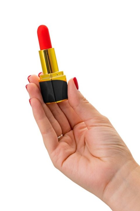 Mini-vibrator Flovetta by Toyfa PANSIES, ABS plastic, black, 9 cm TOYFA - Boys of Toys Sp. z o.o. (dystrybutor)