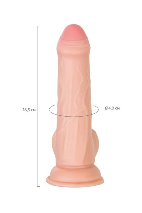 My Babe My Treasure Realistic Dildo, TPE, Nude, 18.5 cm TOYFA - Boys of Toys Sp. z o.o. (dystrybutor)