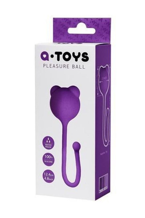 Pleasure balls A-Toys Purple TOYFA - Boys of Toys Sp. z o.o. (dystrybutor)