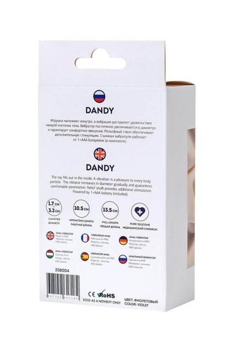ToDo Dandy Anal Vibrator TOYFA - Boys of Toys Sp. z o.o. (dystrybutor)