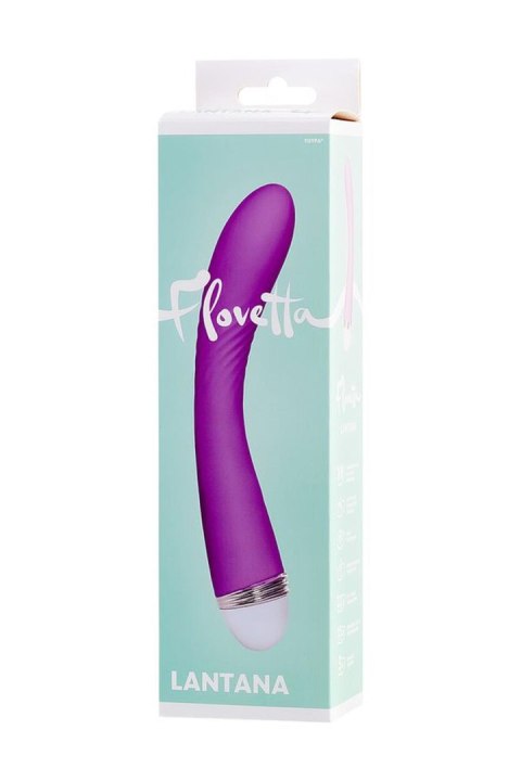 Vibrator Flovetta by Toyfa Lantana, silicone, purple, 22 cm TOYFA - Boys of Toys Sp. z o.o. (dystrybutor)