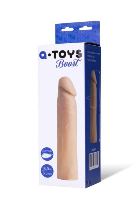 A-TOYS Penis Sleeve, Softskin Flesh 863006 TOYFA - Boys of Toys Sp. z o.o. (dystrybutor)
