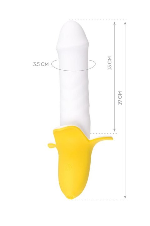 JOS B-nana, 19 cm G-spot svibrator TOYFA - Boys of Toys Sp. z o.o. (dystrybutor)