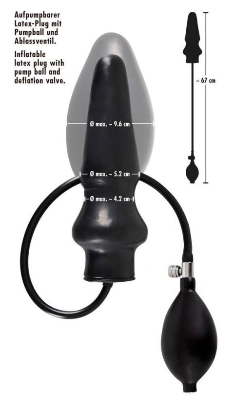 Latex Plug Inflatable ORION
