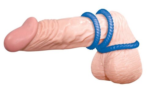 Lust 3 Cock Rings blue ORION