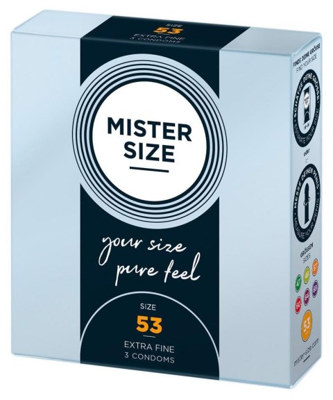 Mister Size 53mm pack of 3 ORION