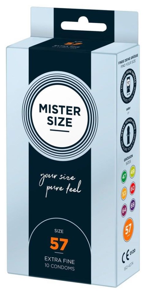 Mister Size 57mm pack of 10 ORION
