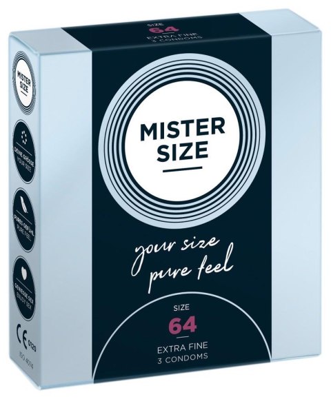 Mister Size 64mm pack of 3 ORION