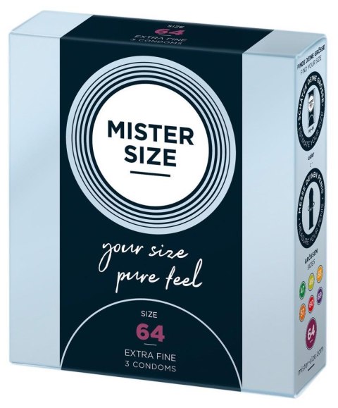 Mister Size 64mm pack of 3 ORION
