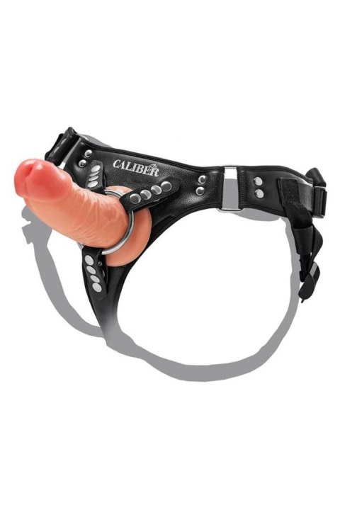 Realistic dildo Caliber 14/4 , PVC, flesh, length 14cm, diameter 4cm TOYFA - Boys of Toys Sp. z o.o. (dystrybutor)