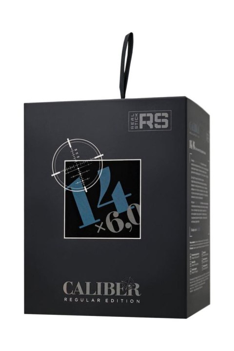Realistic dildo Caliber 14/6 , PVC, flesh, length 14cm, diameter 6cm TOYFA - Boys of Toys Sp. z o.o. (dystrybutor)