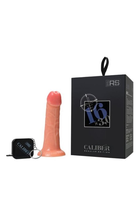 Realistic dildo Caliber 16/3 , PVC, flesh, length 16cm, diameter 3cm TOYFA - Boys of Toys Sp. z o.o. (dystrybutor)