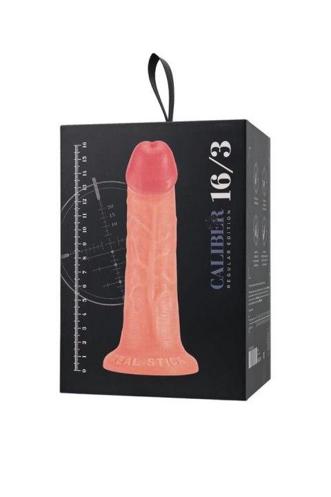 Realistic dildo Caliber 16/3 , PVC, flesh, length 16cm, diameter 3cm TOYFA - Boys of Toys Sp. z o.o. (dystrybutor)