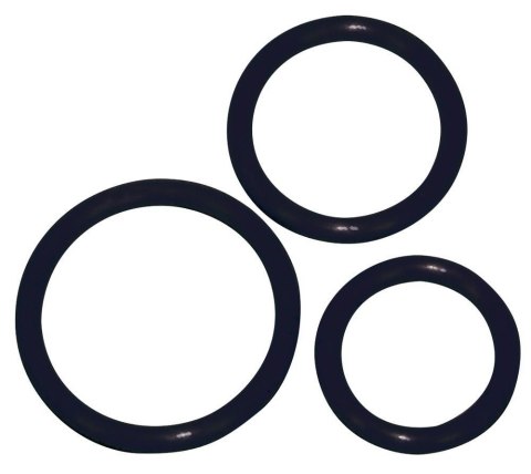 Silicone Cock Ring set 3 pcs ORION