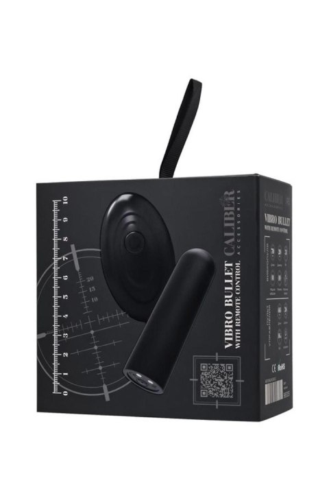 Vibro bullet with remote control, RealStik CALIBER, 7cm, O2 TOYFA - Boys of Toys Sp. z o.o. (dystrybutor)